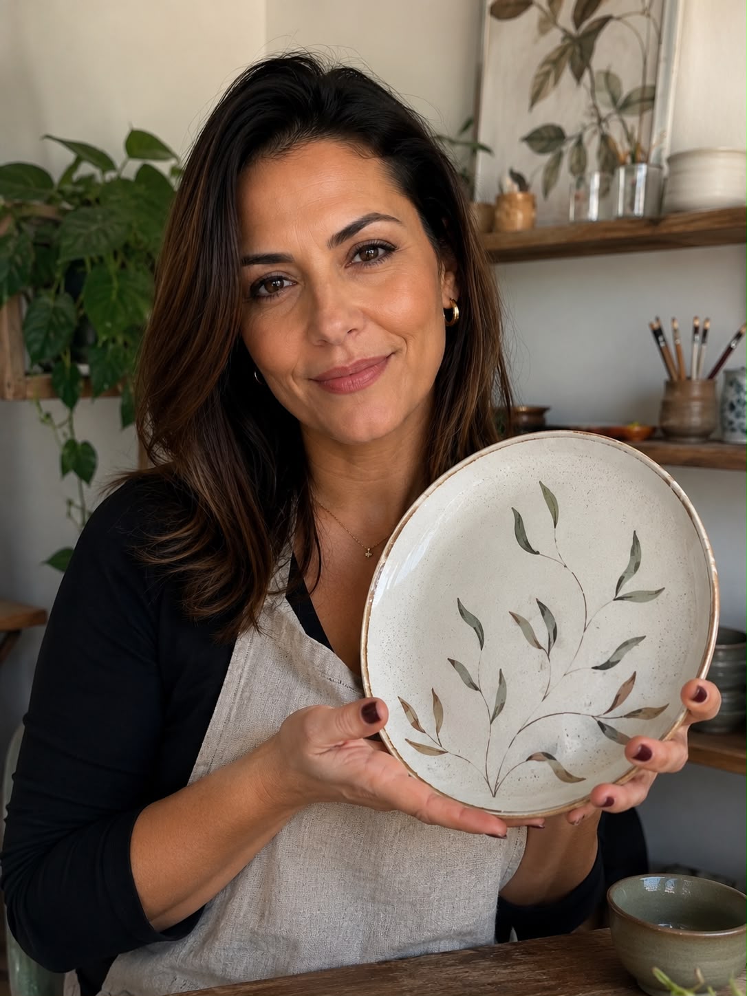 Catherine, artesã e professora